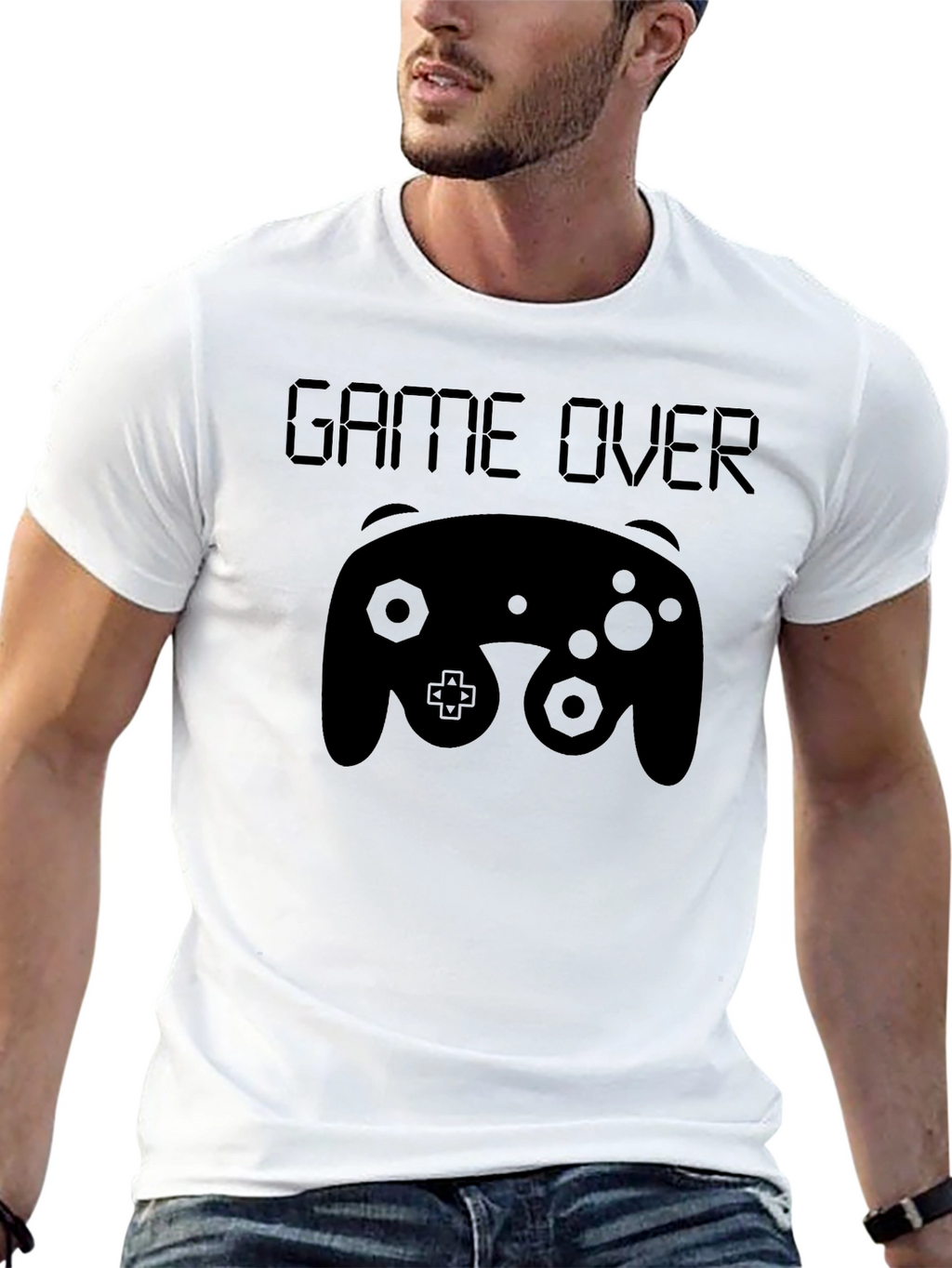 Game Over Controller Graphic Tee