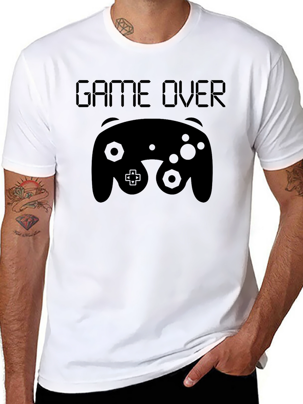 Game Over Controller Graphic Tee