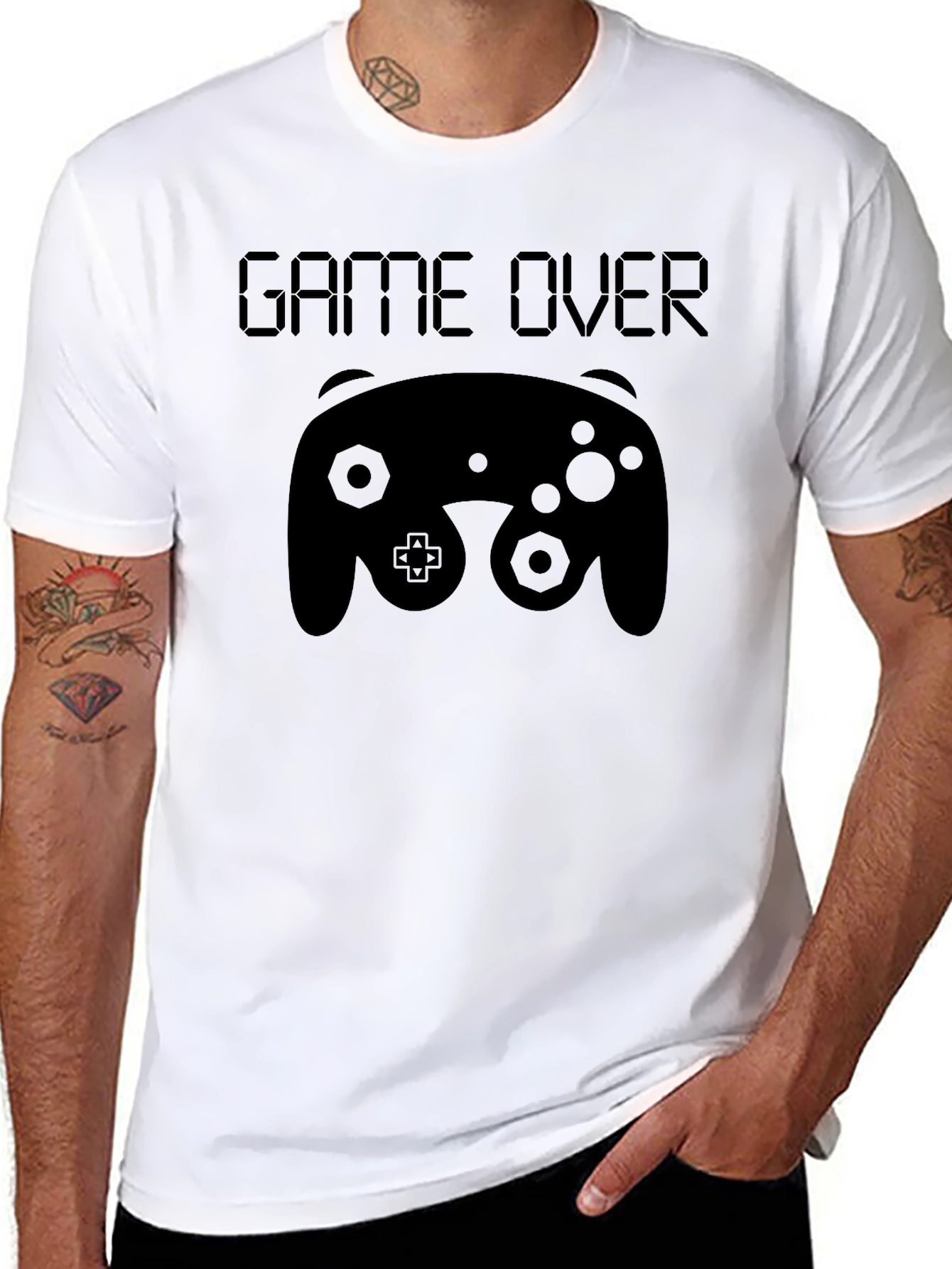 Game Over Controller Graphic Tee