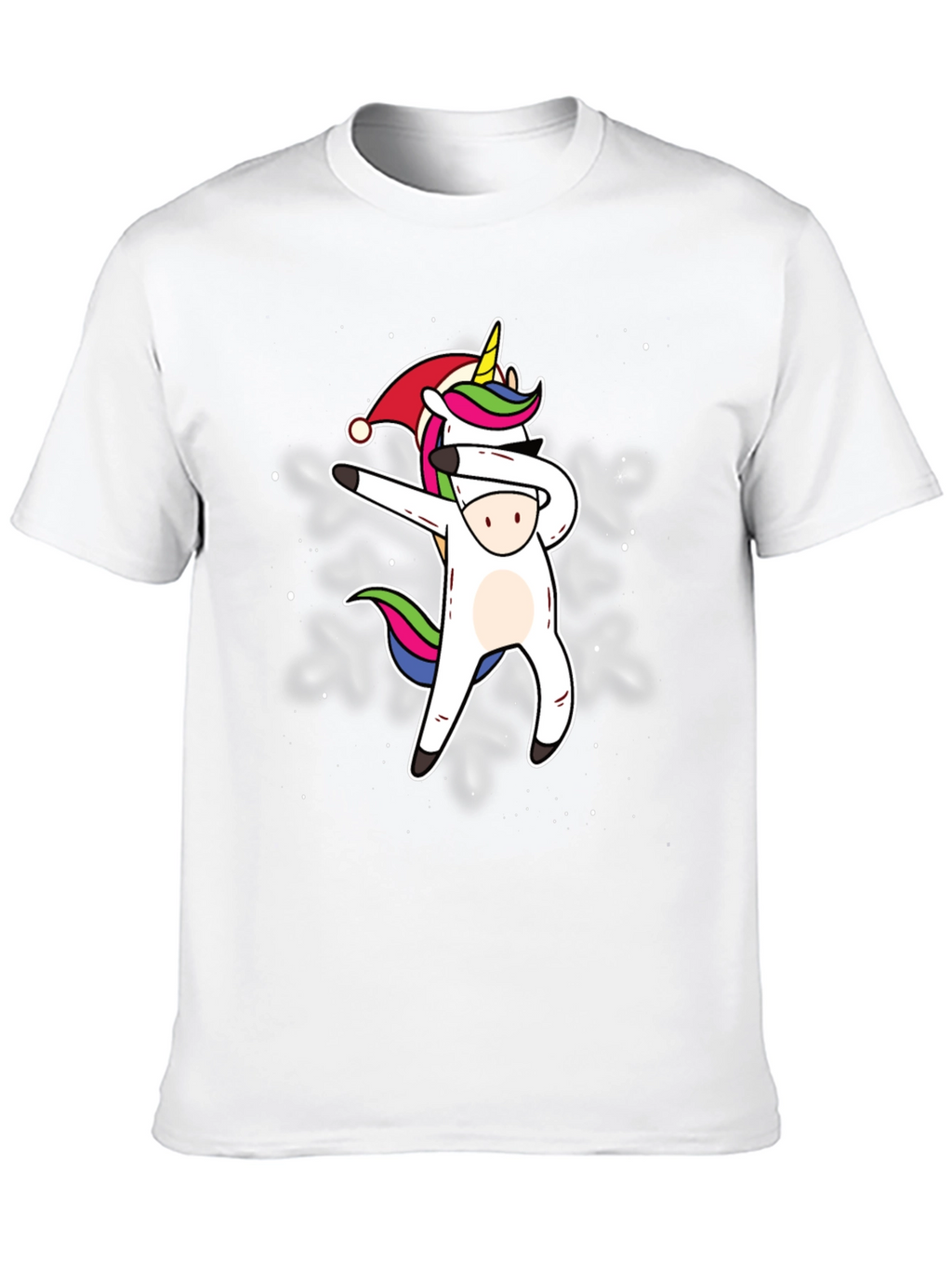 Dabbing Unicorn Christmas T-Shirt