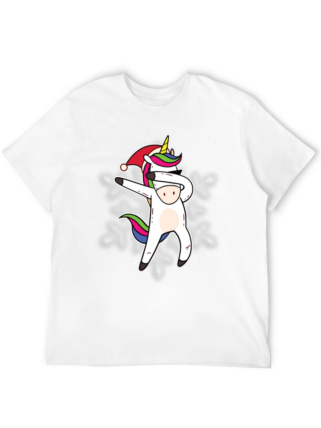 Dabbing Unicorn Christmas T-Shirt