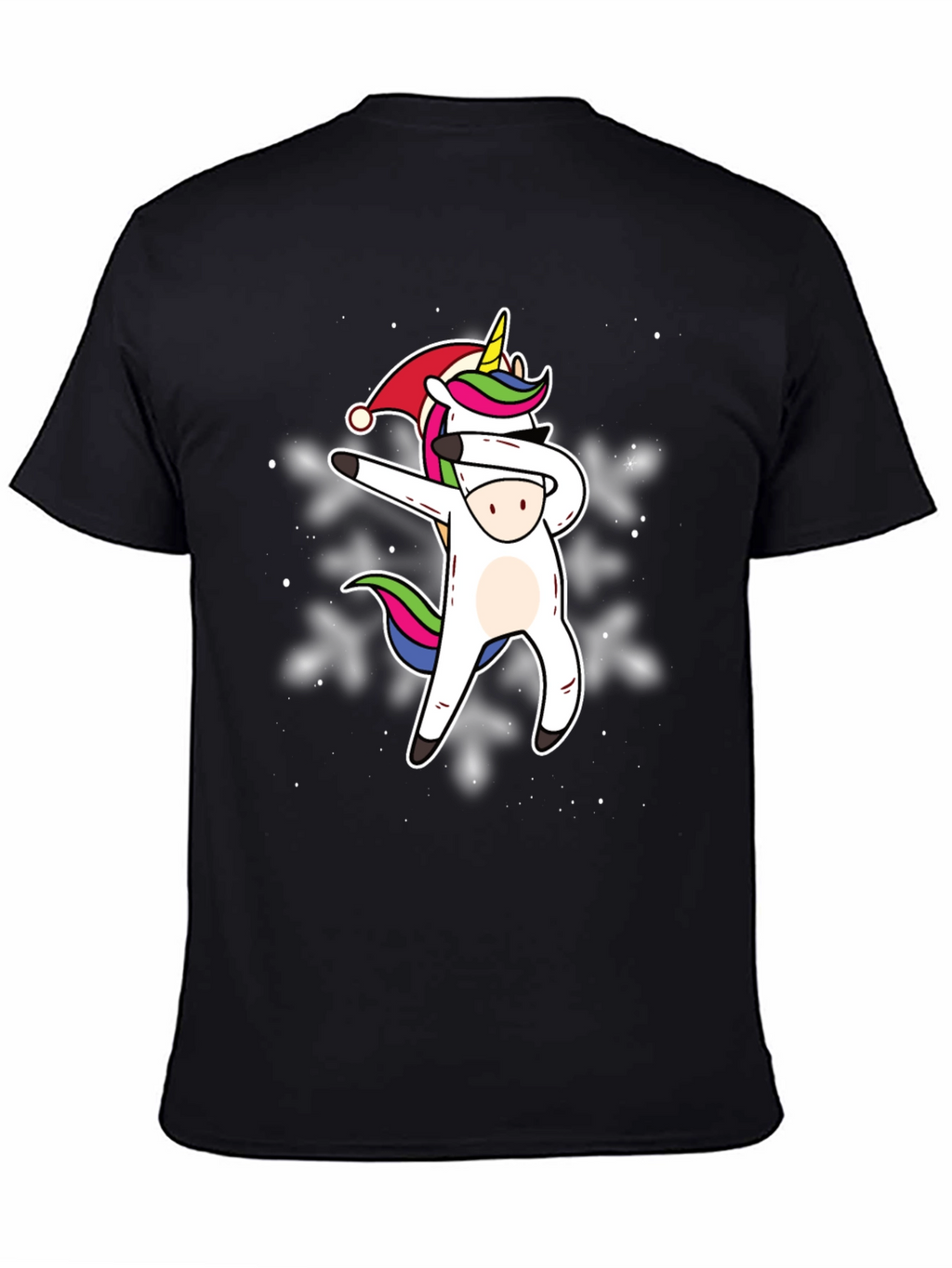 Dabbing Unicorn Christmas T-Shirt