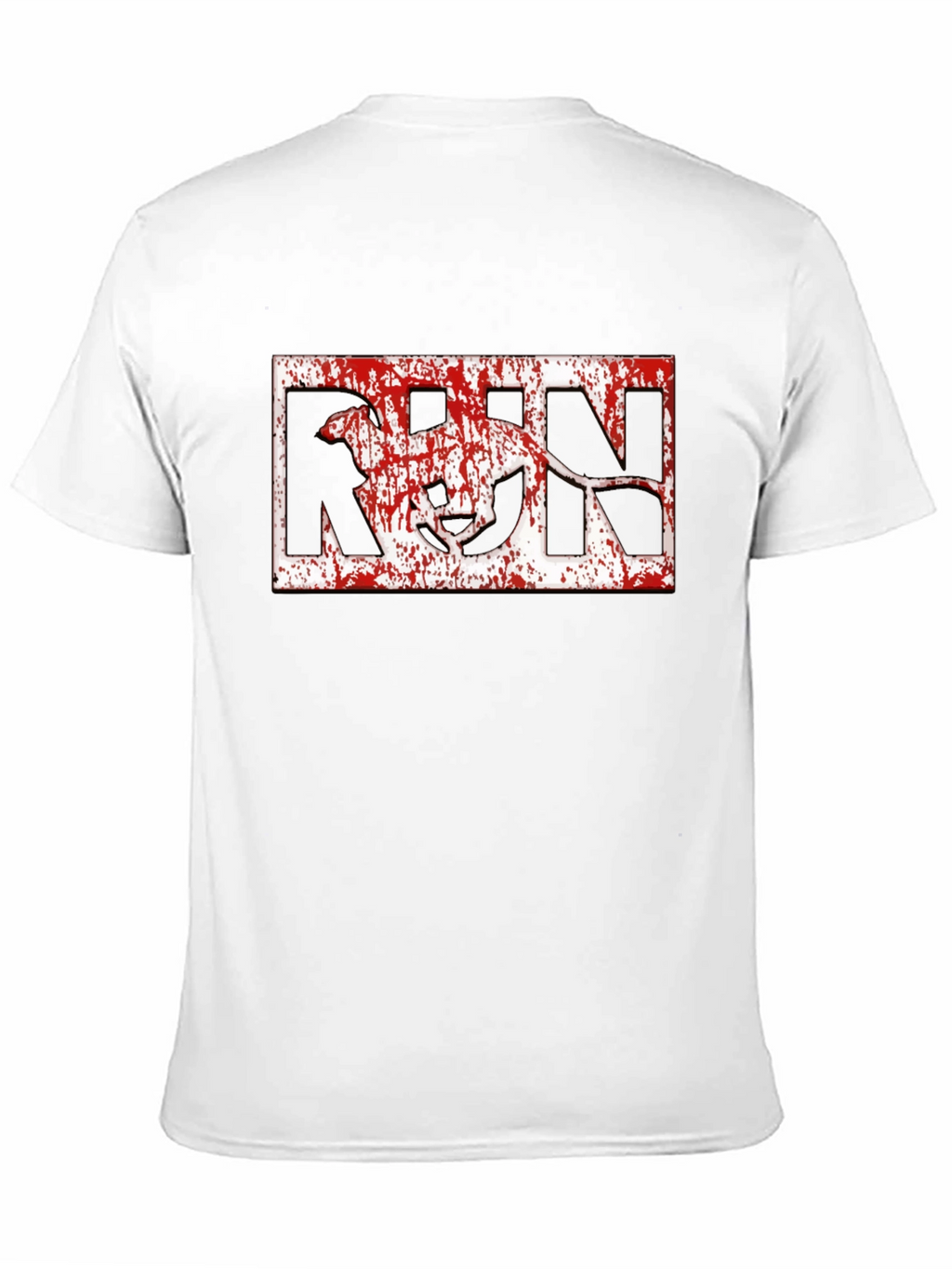 Run Dog Graphic T-Shirt - Black Cotton Tee