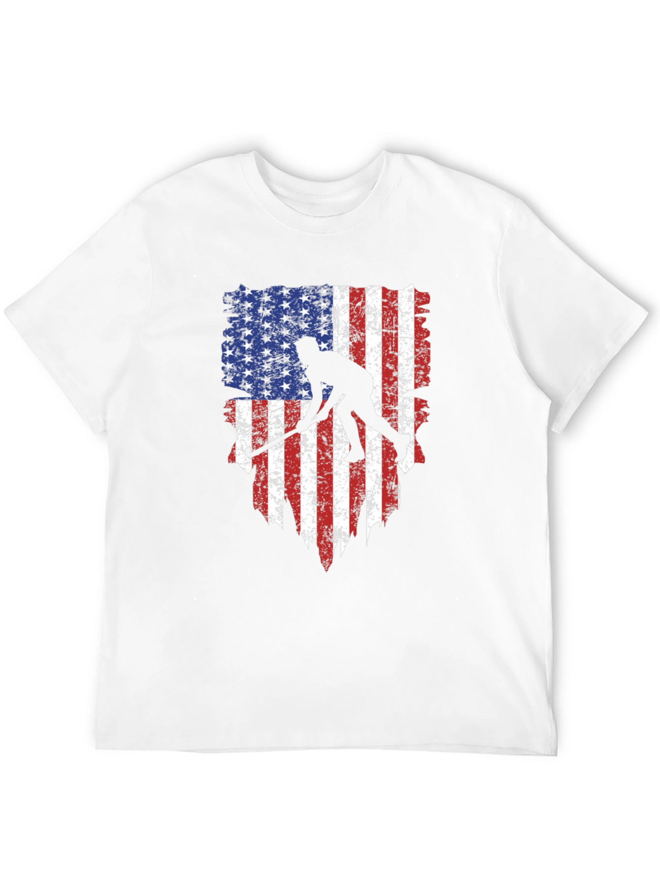 USA Hockey Flag Graphic Tee