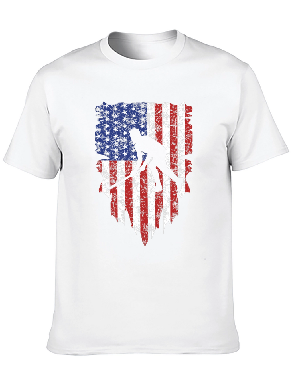 USA Hockey Flag Graphic Tee