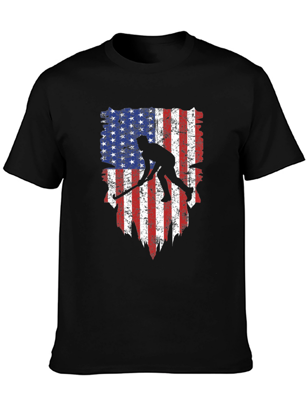 USA Hockey Flag Graphic Tee