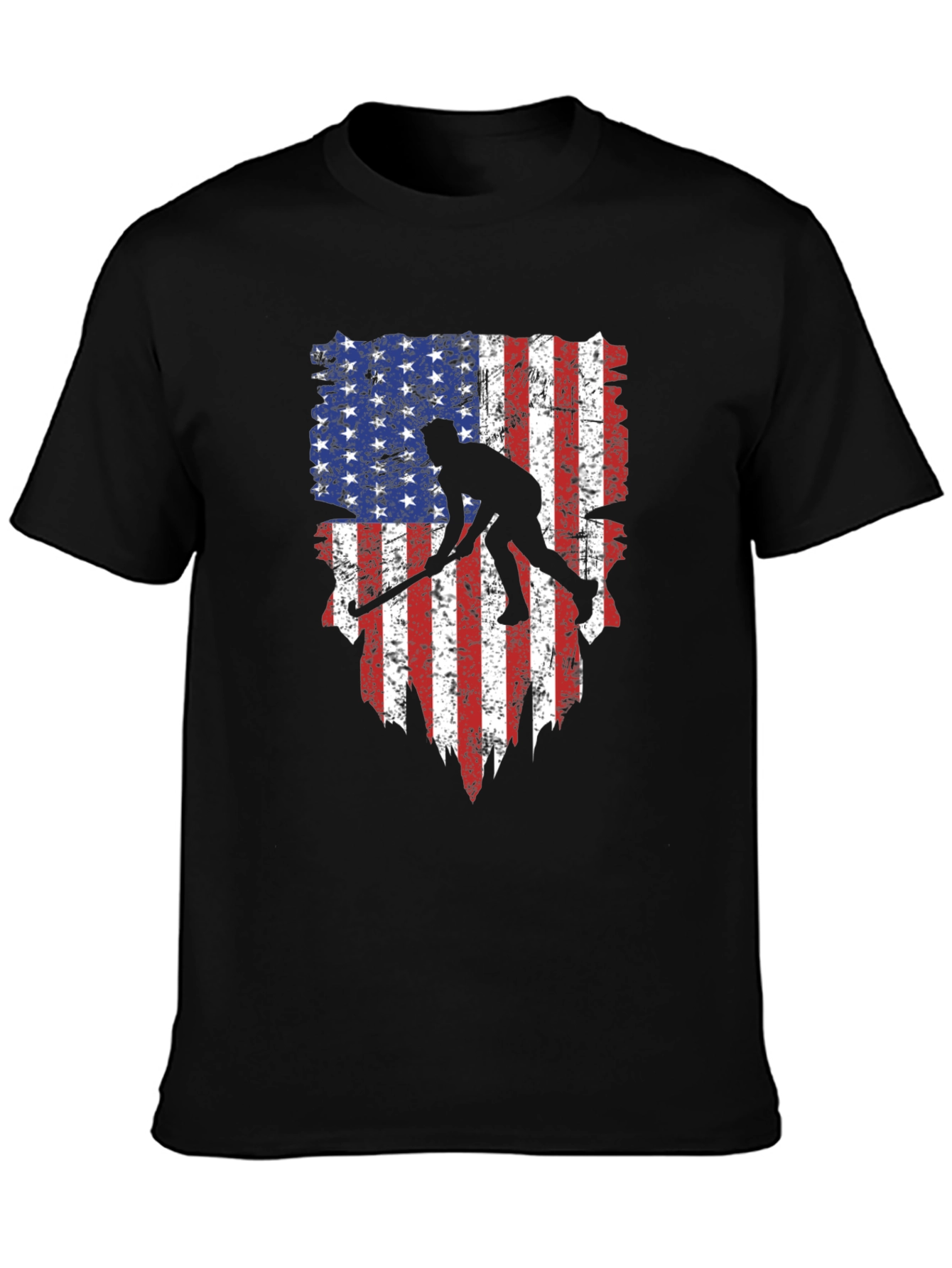 USA Hockey Flag Graphic Tee
