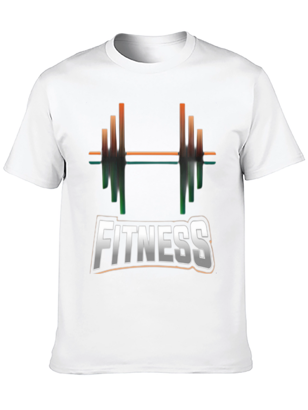 Fitness Graphic Black T-Shirt