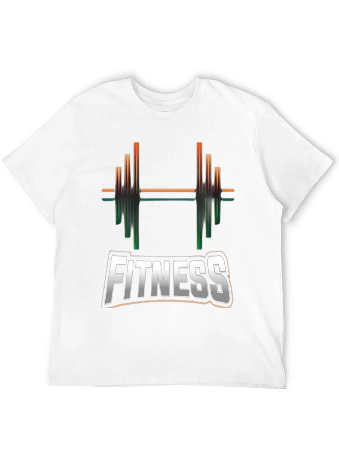Fitness Graphic Black T-Shirt
