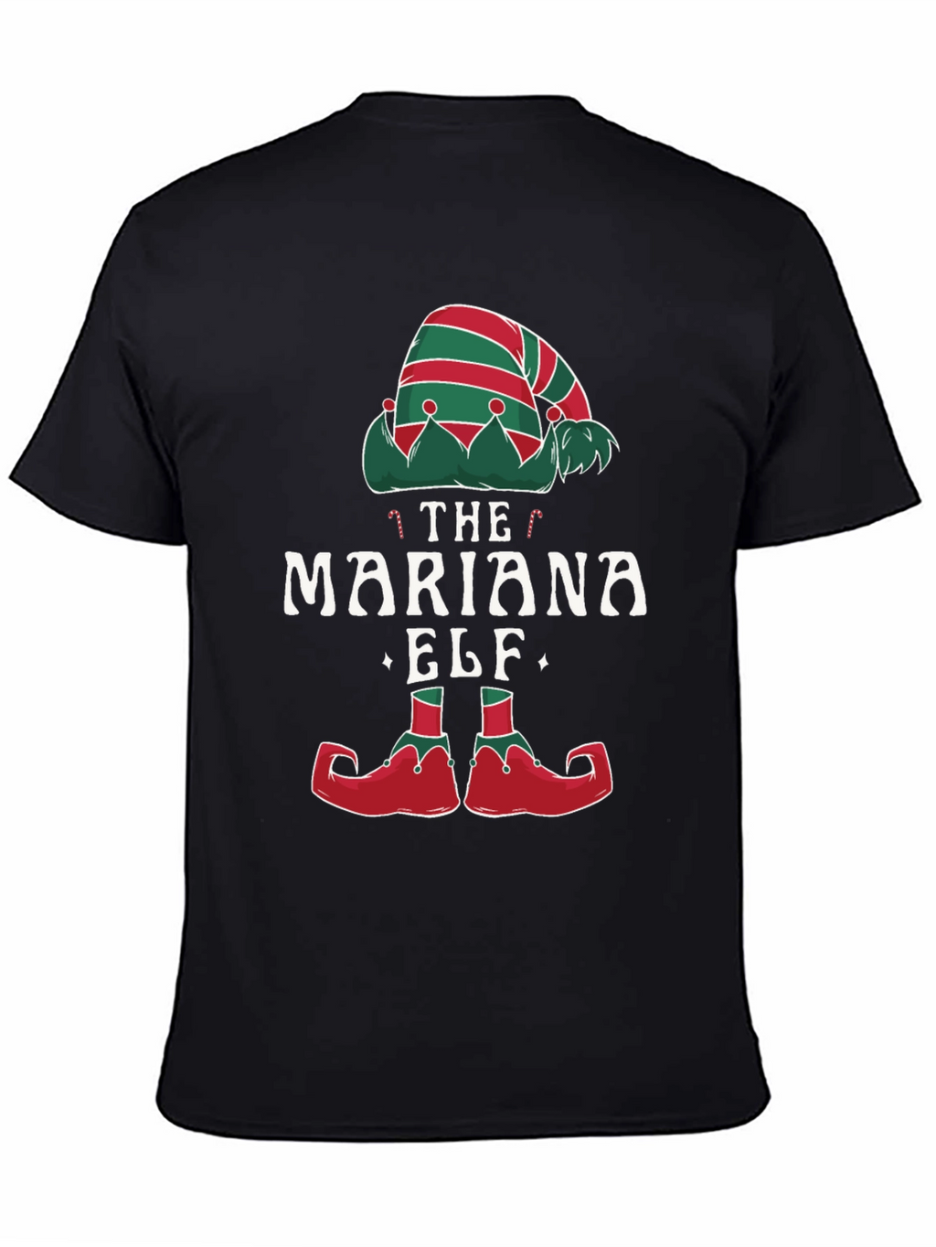 The Mariana Elf Christmas Graphic T-Shirt