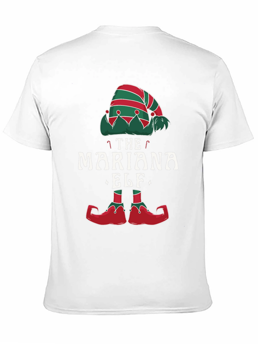 The Mariana Elf Christmas Graphic T-Shirt