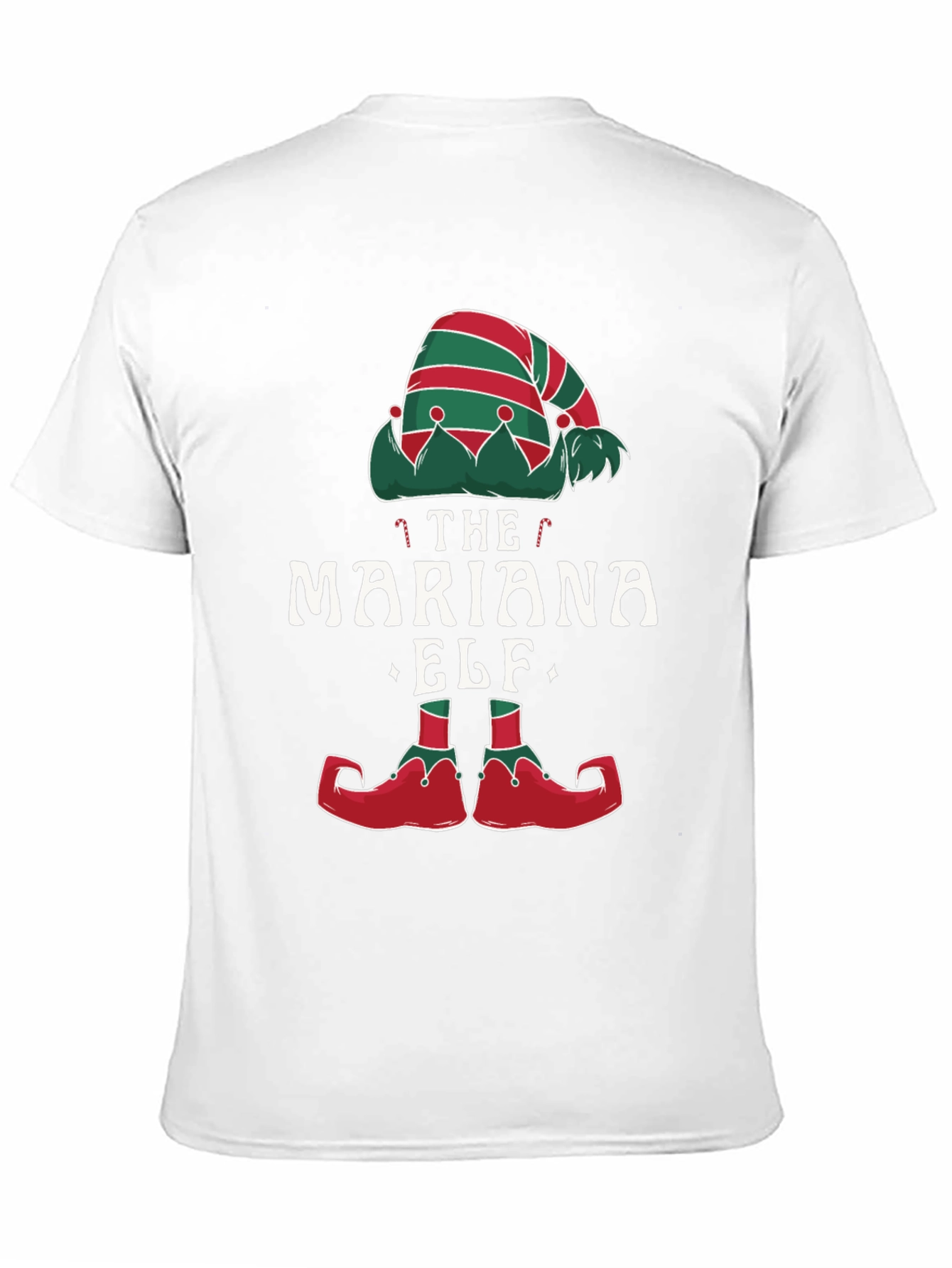 The Mariana Elf Christmas Graphic T-Shirt