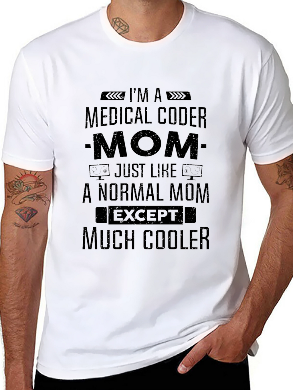 Medical Coder Mom T-Shirt - Cool Mothers Day Gift