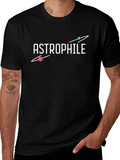 Astrophile Graphic Tee - Astronomy Lover T-Shirt