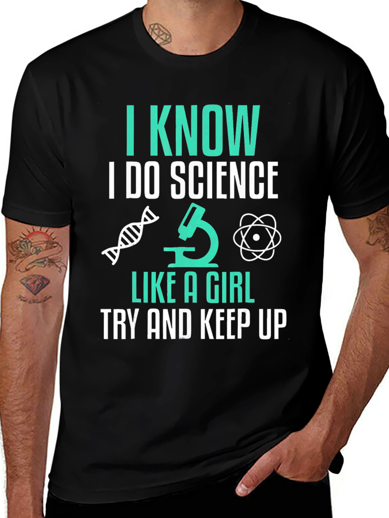 Science Like a Girl T-Shirt