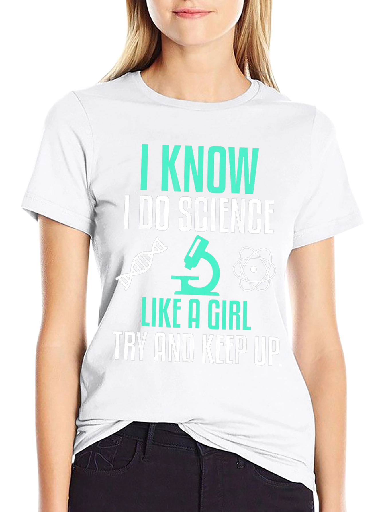 Science Like a Girl T-Shirt
