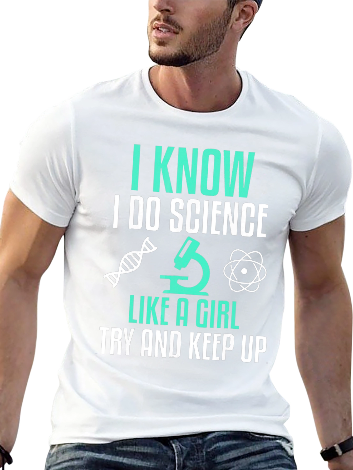 Science Like a Girl T-Shirt