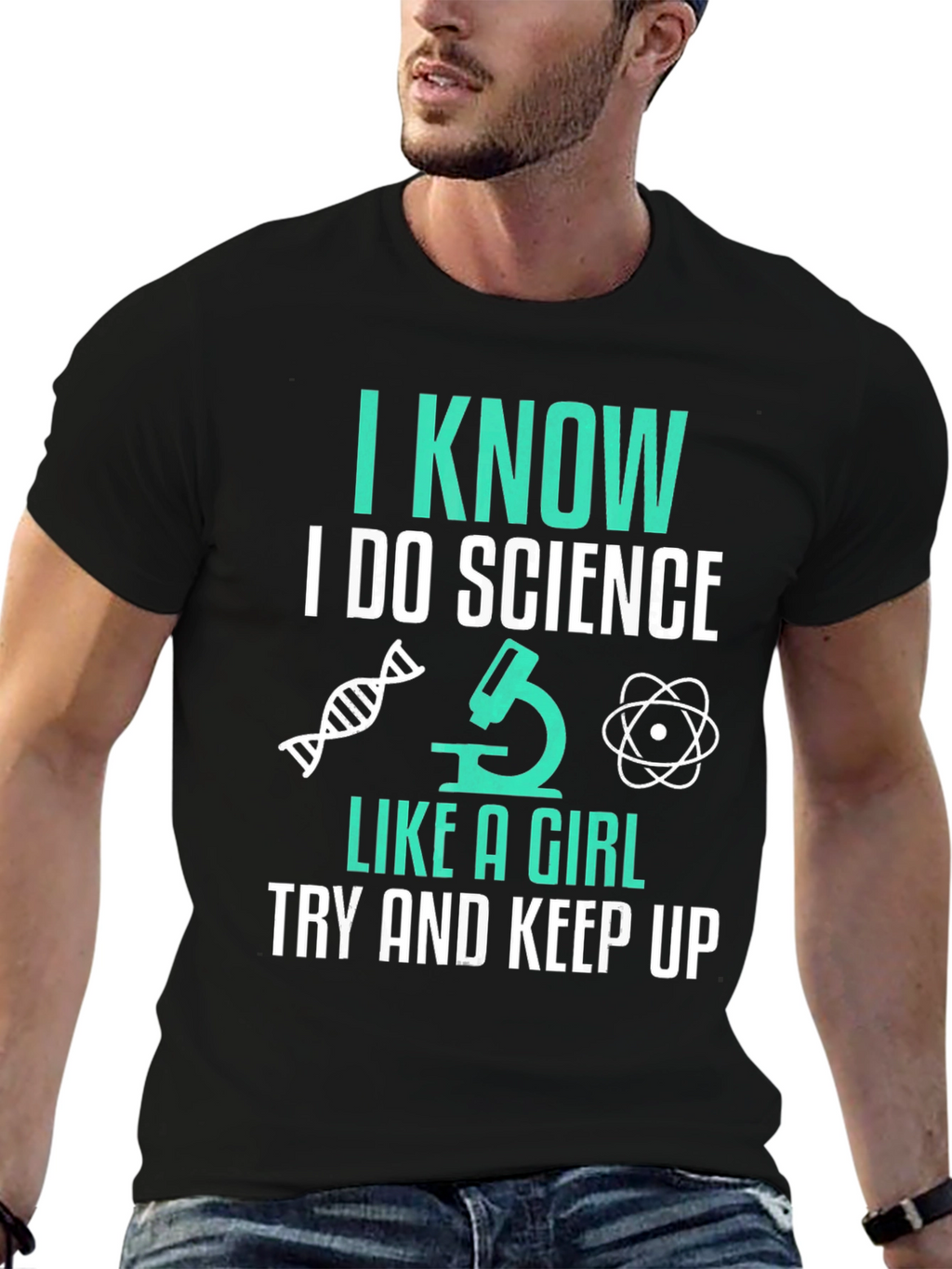 Science Like a Girl T-Shirt