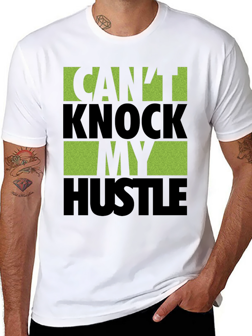 Cant Knock My Hustle Graphic T-Shirt