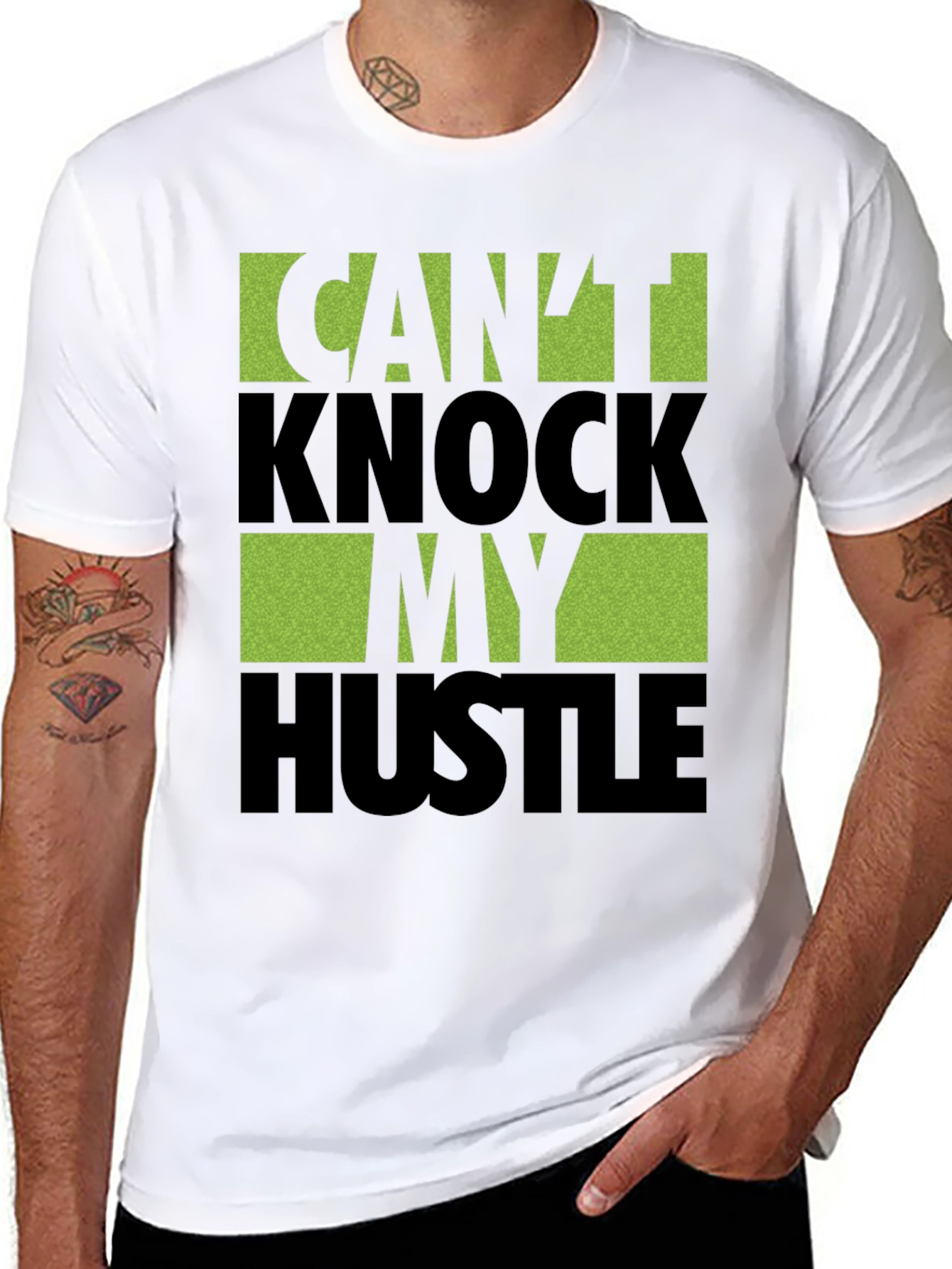 Cant Knock My Hustle Graphic T-Shirt