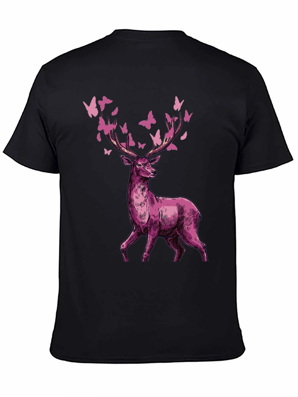 Deer & Butterfly Graphic Tee
