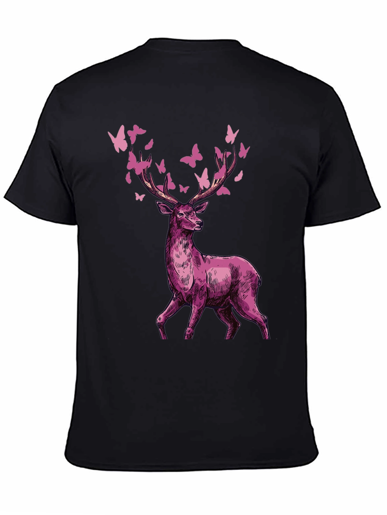 Deer & Butterfly Graphic Tee