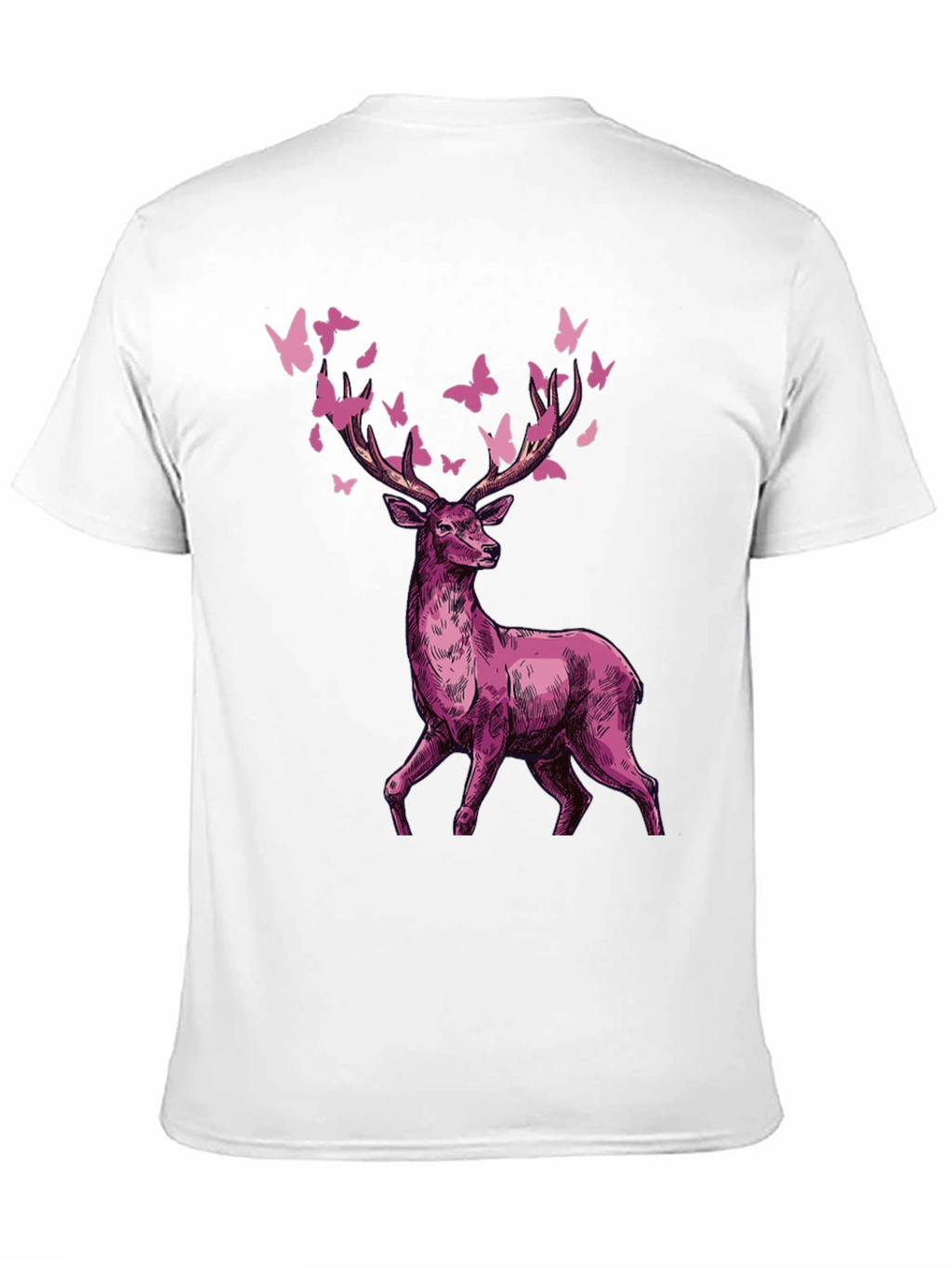 Deer & Butterfly Graphic Tee