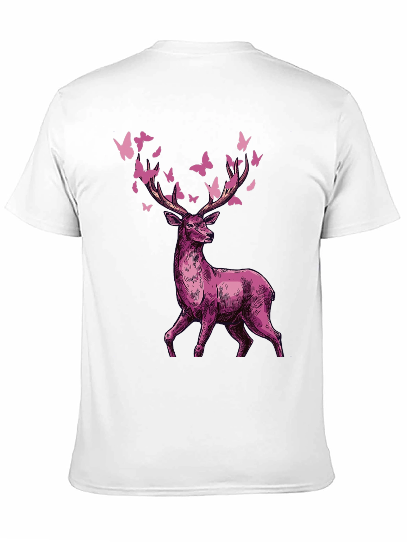Deer & Butterfly Graphic Tee