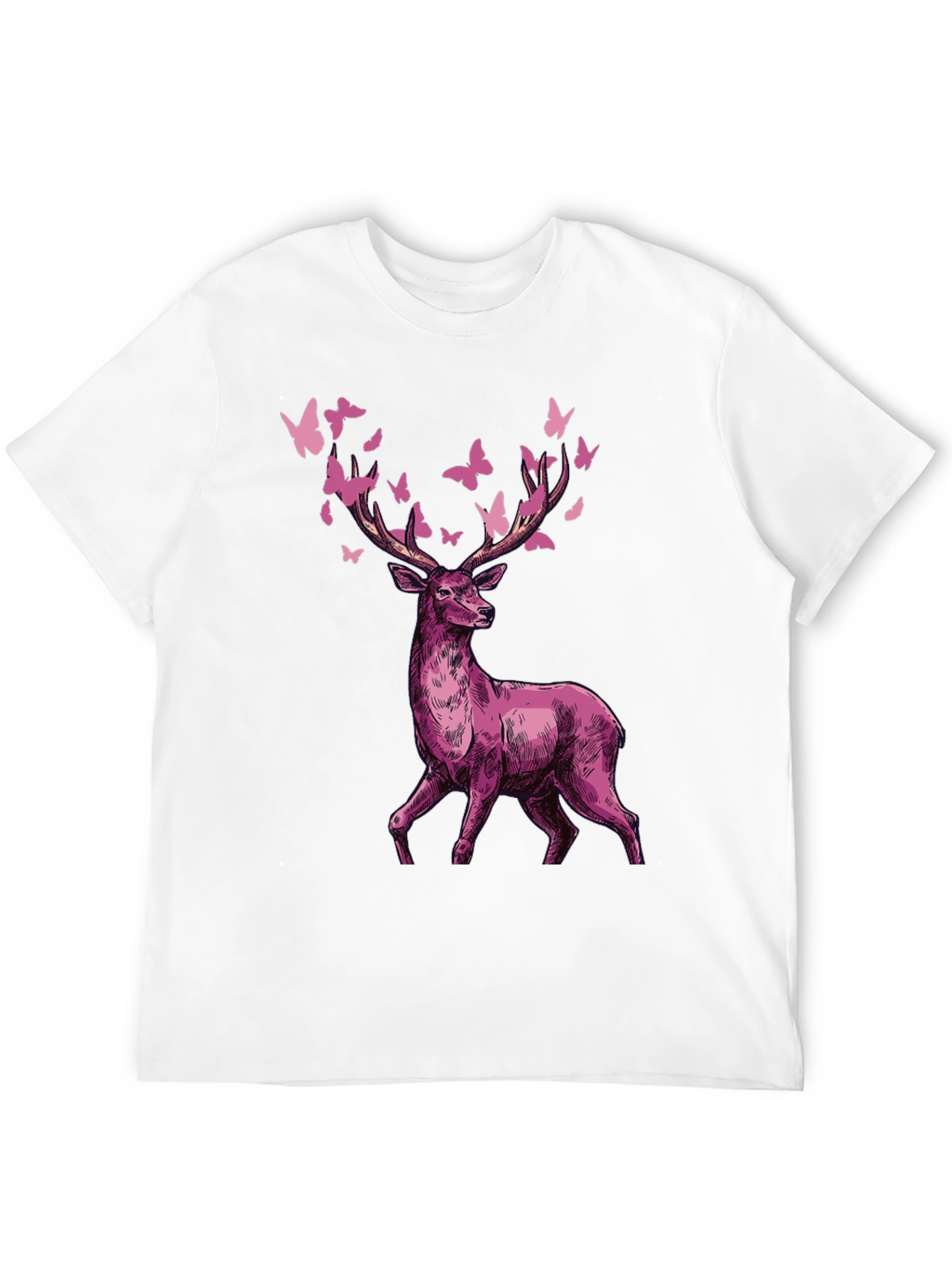 Deer & Butterfly Graphic Tee