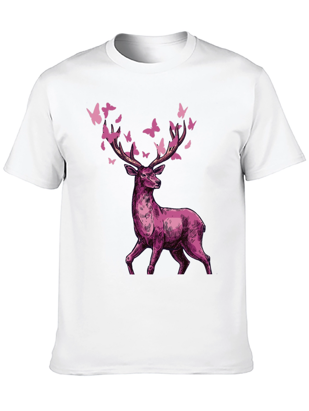 Deer & Butterfly Graphic Tee