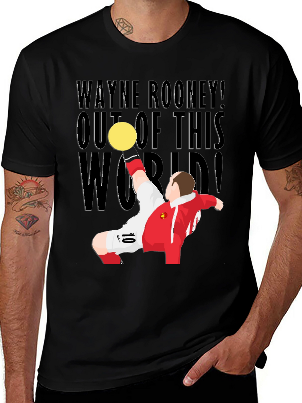 Wayne Rooney Out of This World T-Shirt