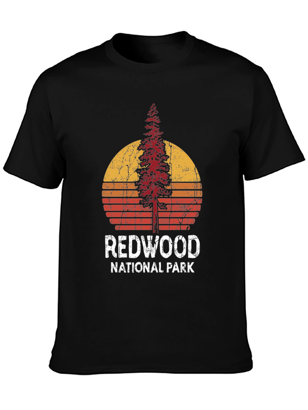 Redwood National Park Retro Graphic T-Shirt