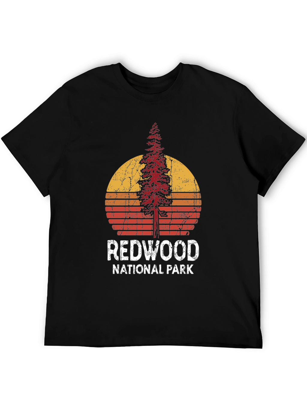 Redwood National Park Retro Graphic T-Shirt
