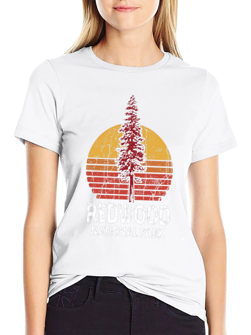 Redwood National Park Retro Graphic T-Shirt