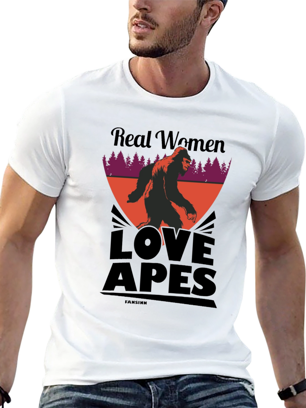 Real Women Love Apes Graphic Tee