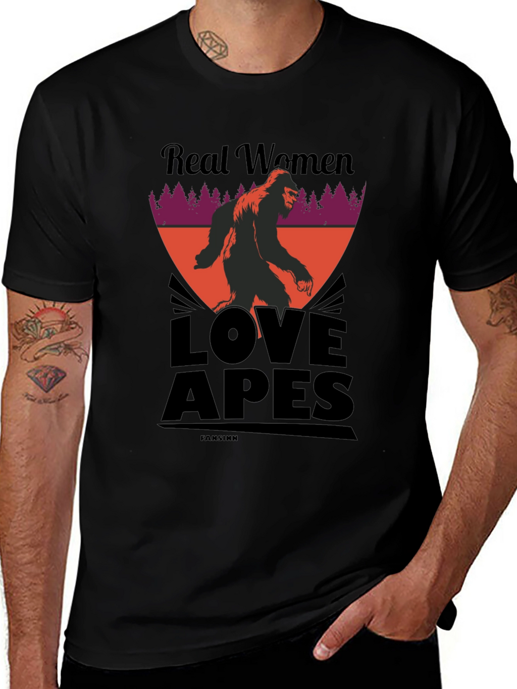 Real Women Love Apes Graphic Tee