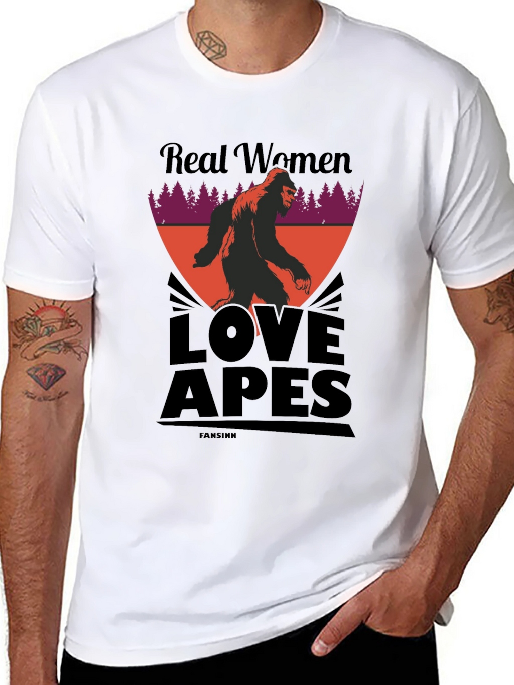 Real Women Love Apes Graphic Tee
