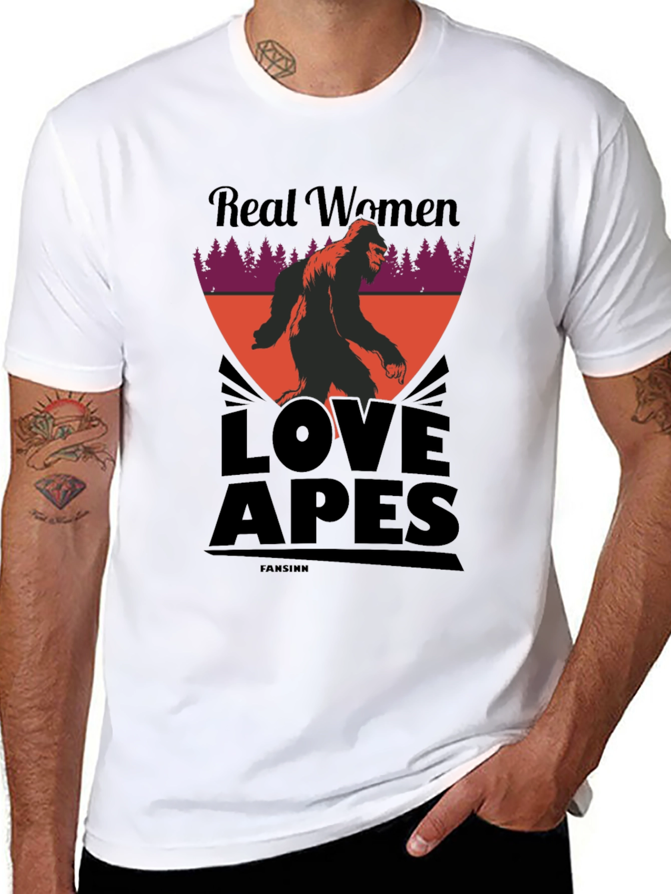 Real Women Love Apes Graphic Tee