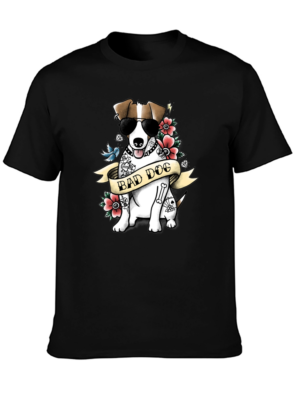 Bad Dog T-Shirt: Cool Canine Graphic Tee