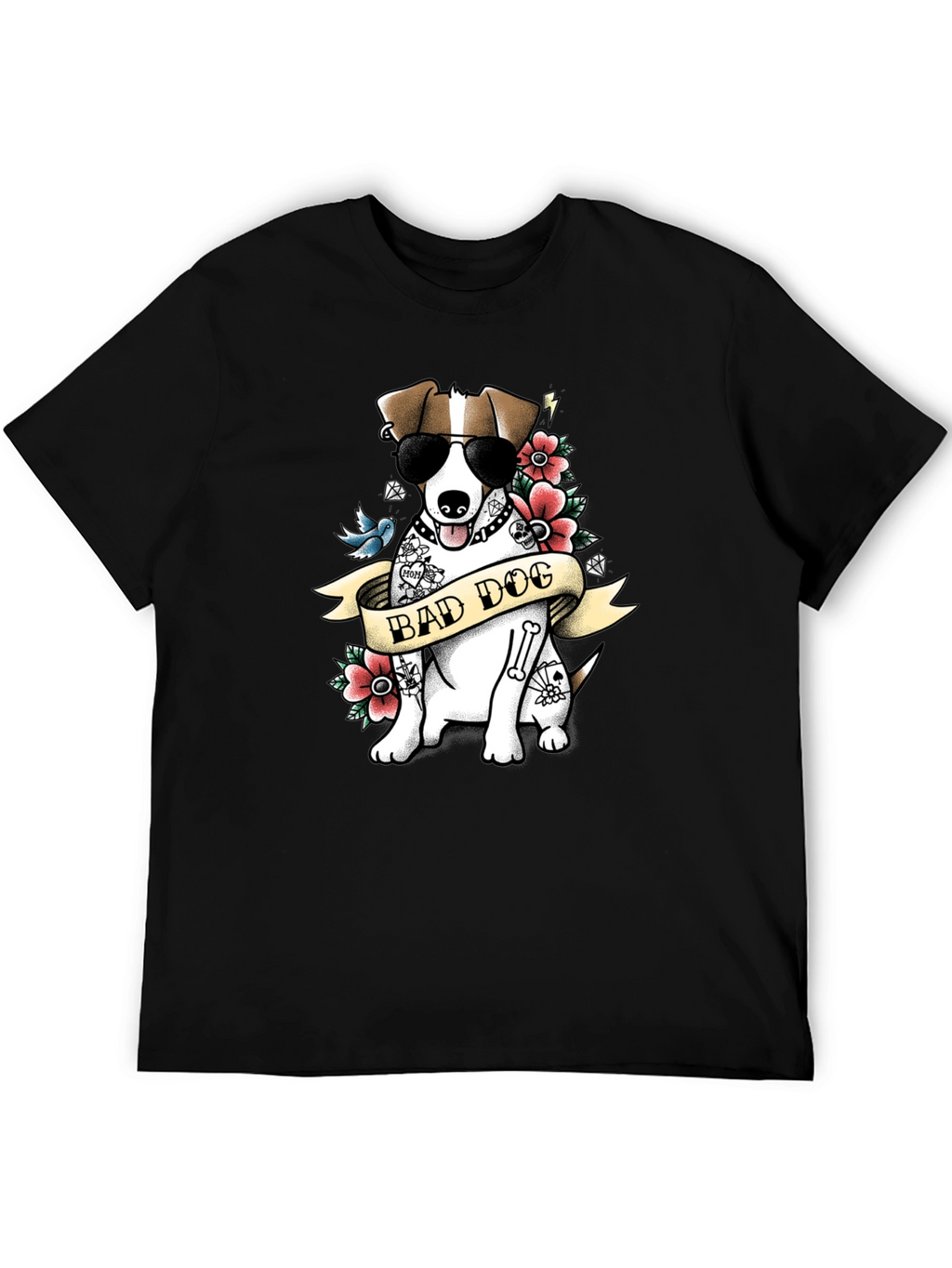 Bad Dog T-Shirt: Cool Canine Graphic Tee