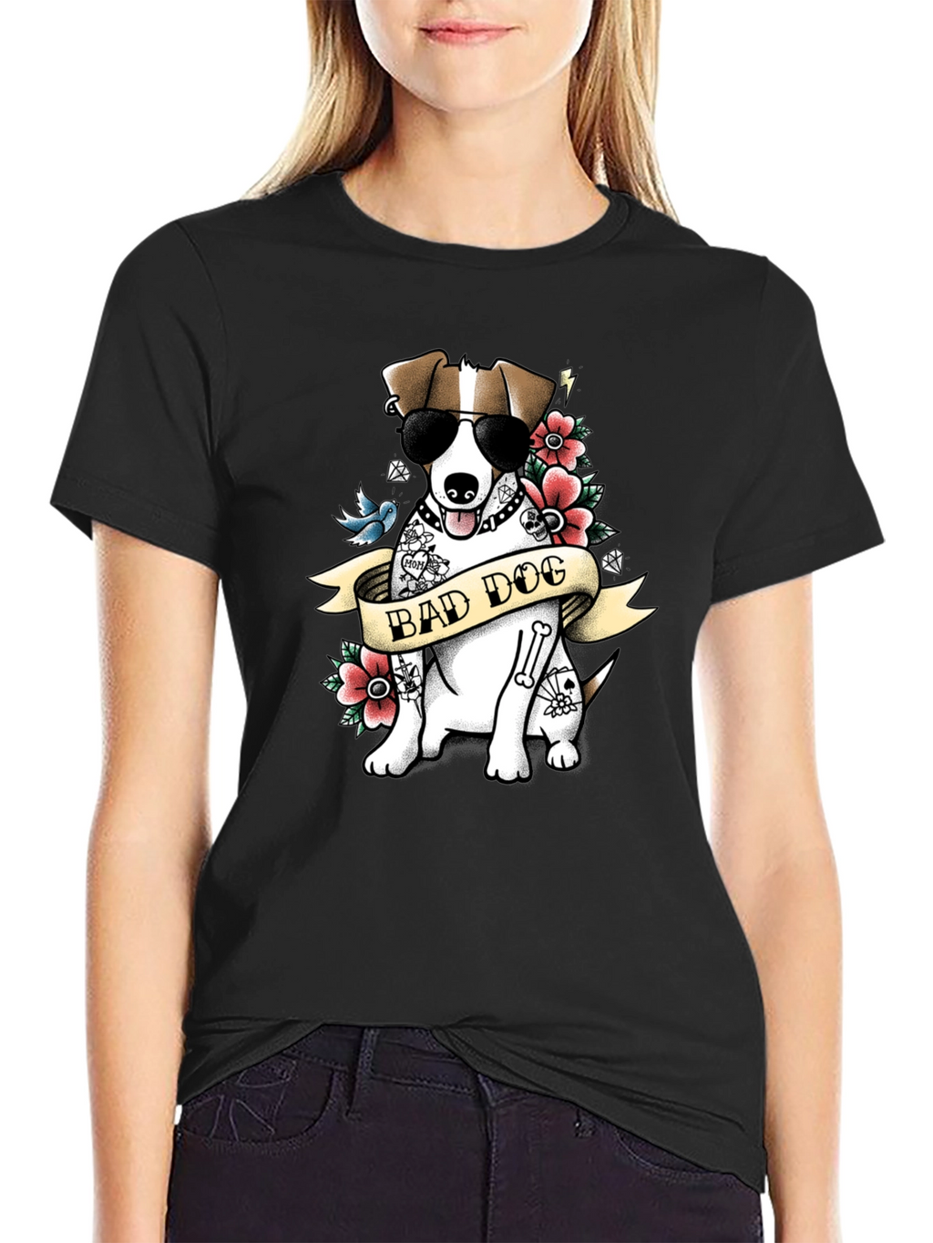 Bad Dog T-Shirt: Cool Canine Graphic Tee