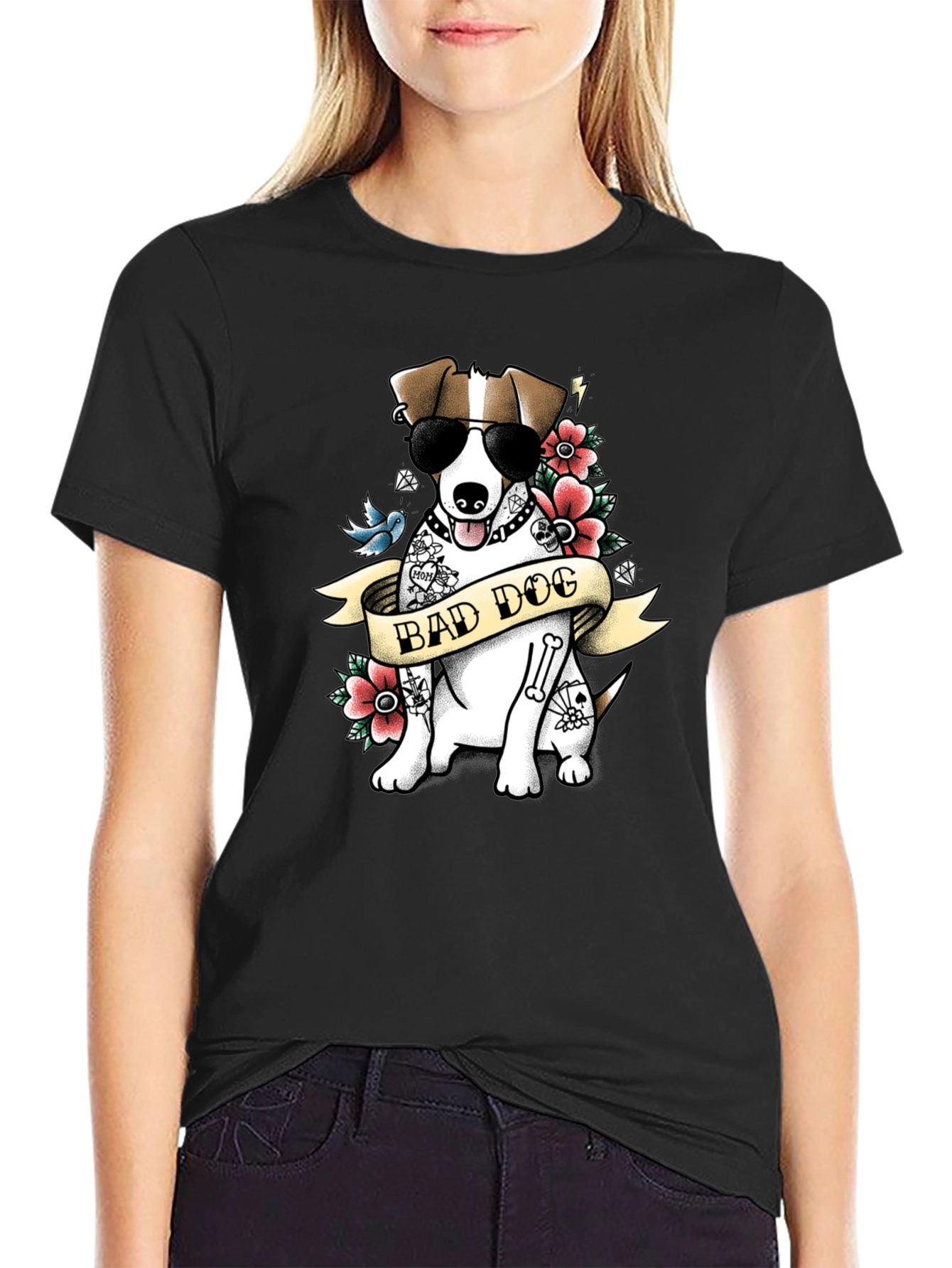 Bad Dog T-Shirt: Cool Canine Graphic Tee