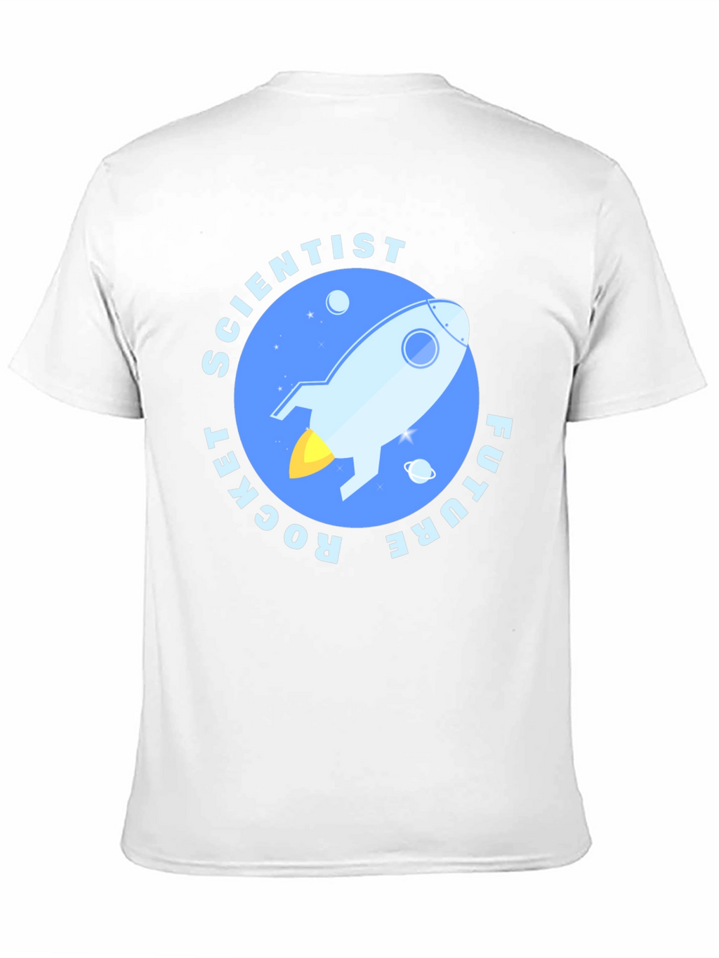 Future Rocket Scientist Black T-Shirt