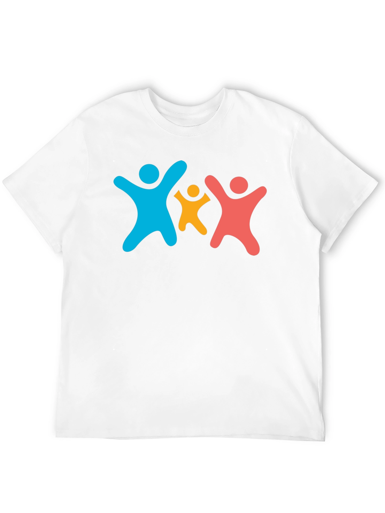 Family Unity Black Cotton T-Shirt