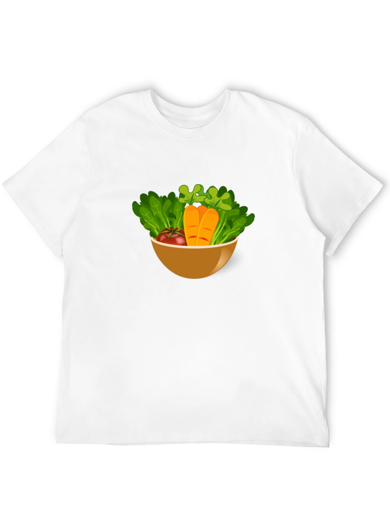 Salad Bowl Graphic Tee - Healthy Eating Shirt