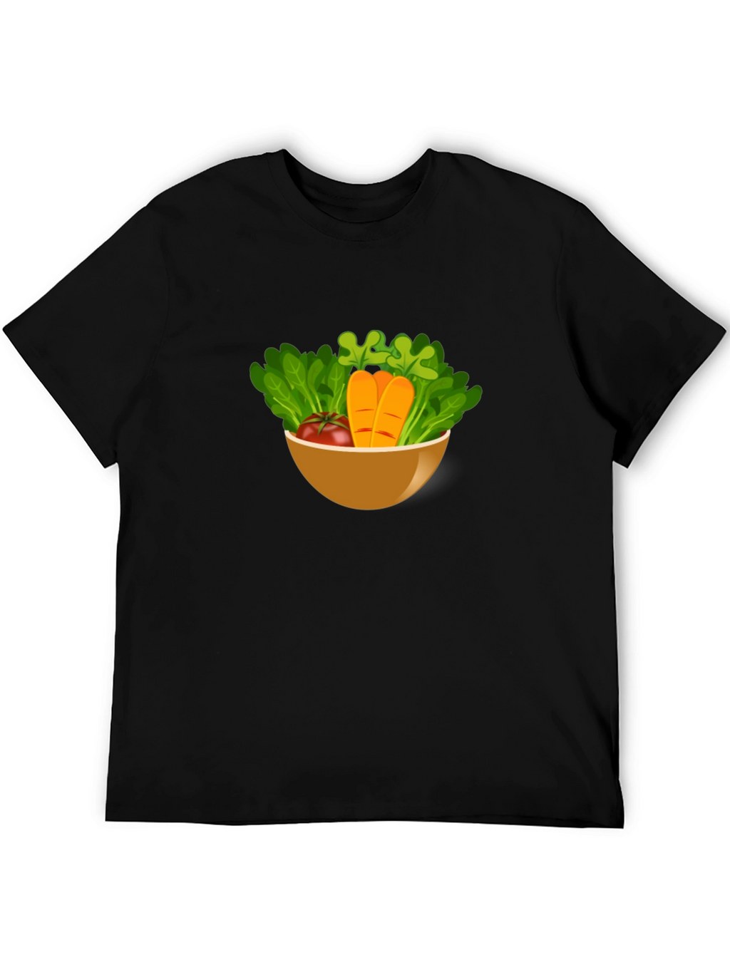 Salad Bowl Graphic Tee - Healthy Eating Shirt
