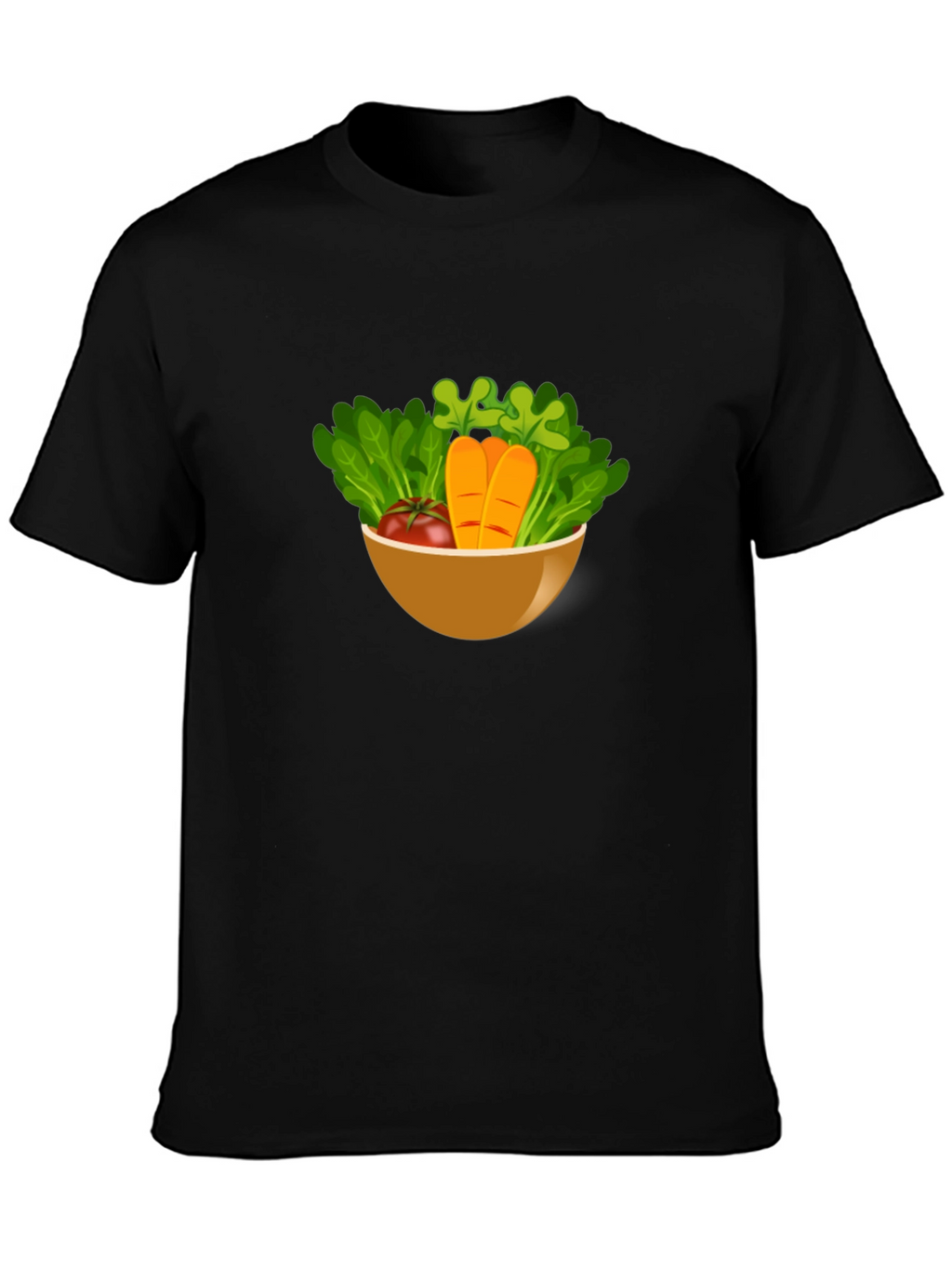 Salad Bowl Graphic Tee - Healthy Eating Shirt