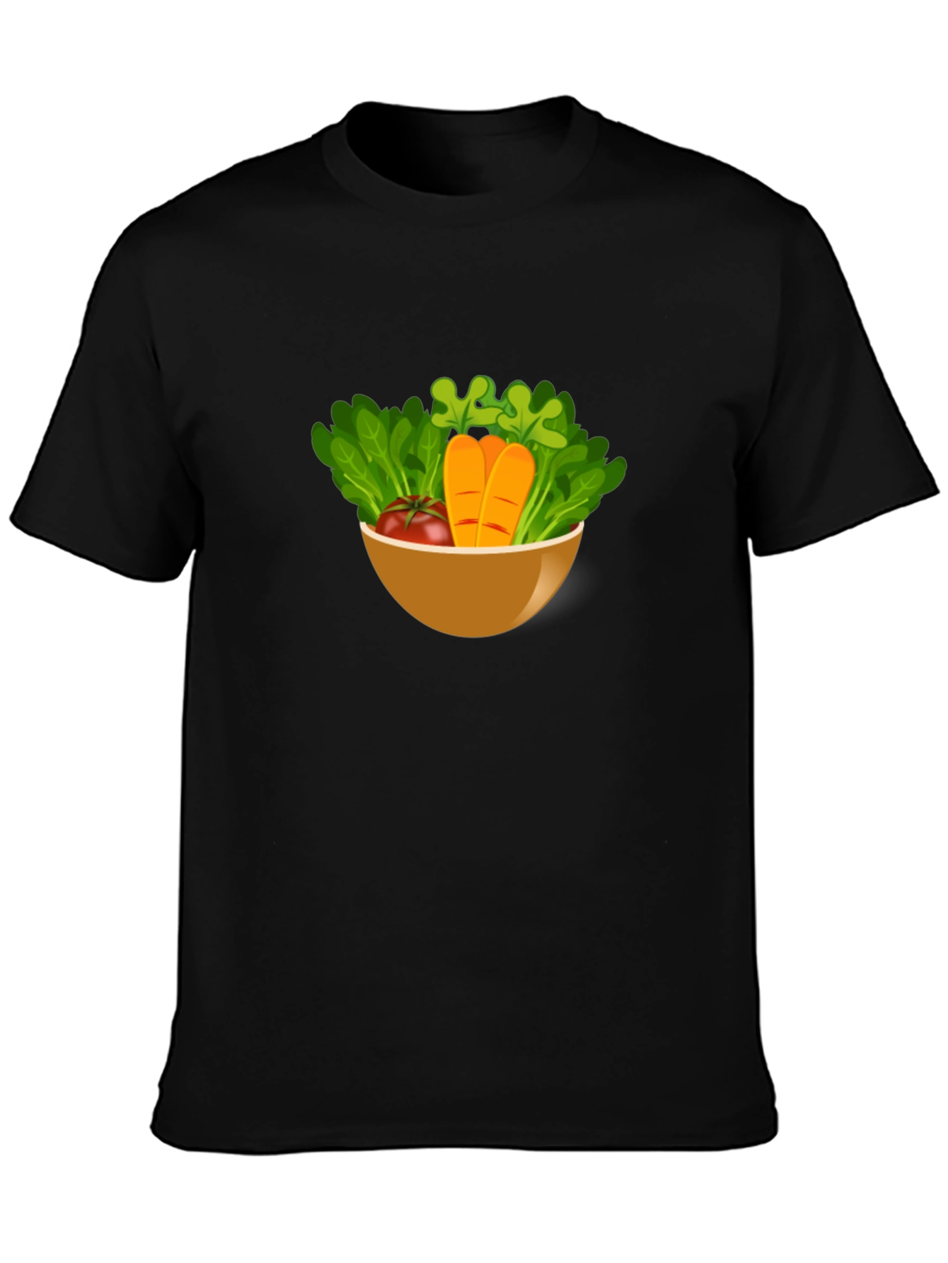 Salad Bowl Graphic Tee - Healthy Eating Shirt