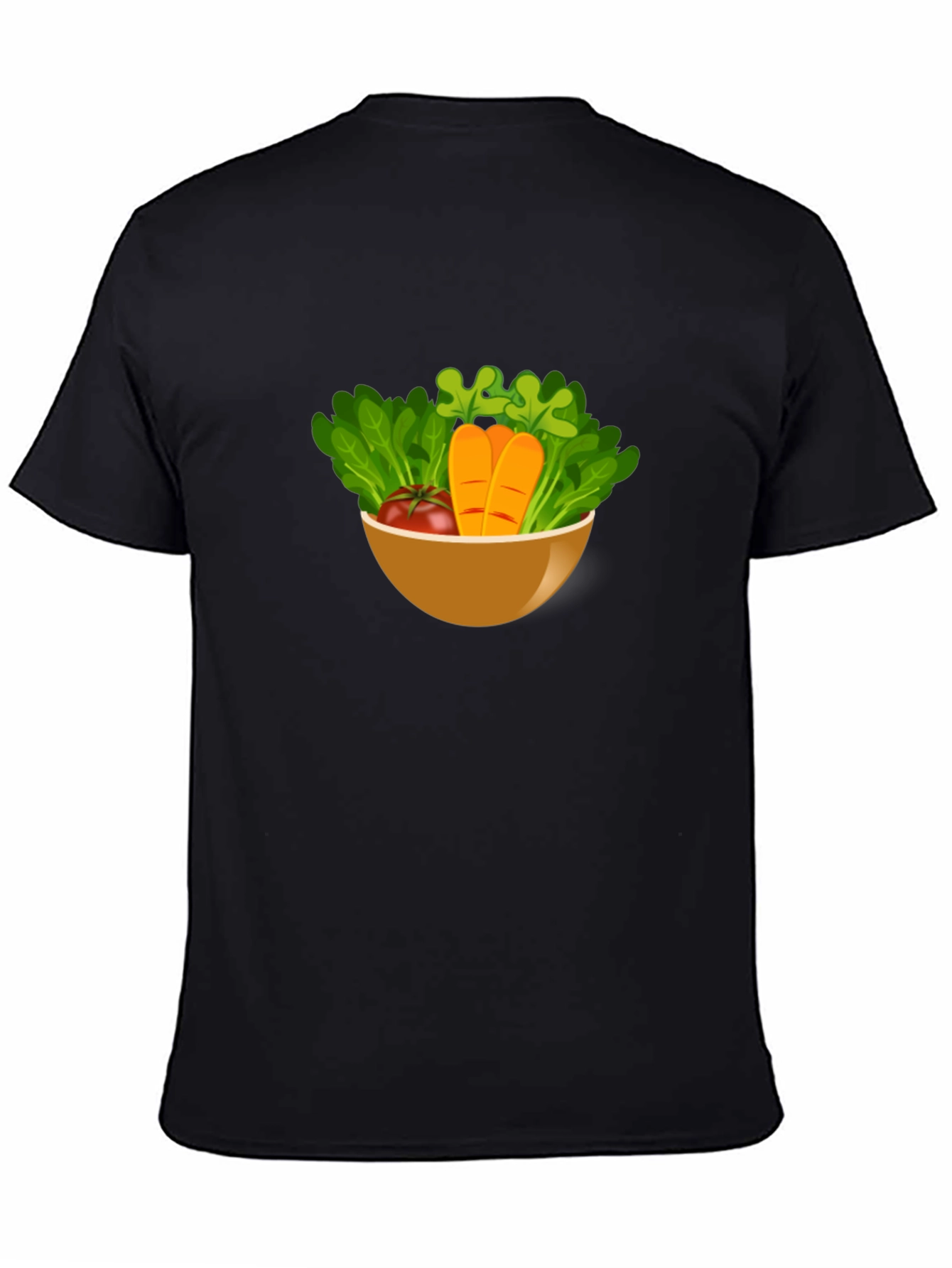Salad Bowl Graphic Tee - Healthy Eating Shirt