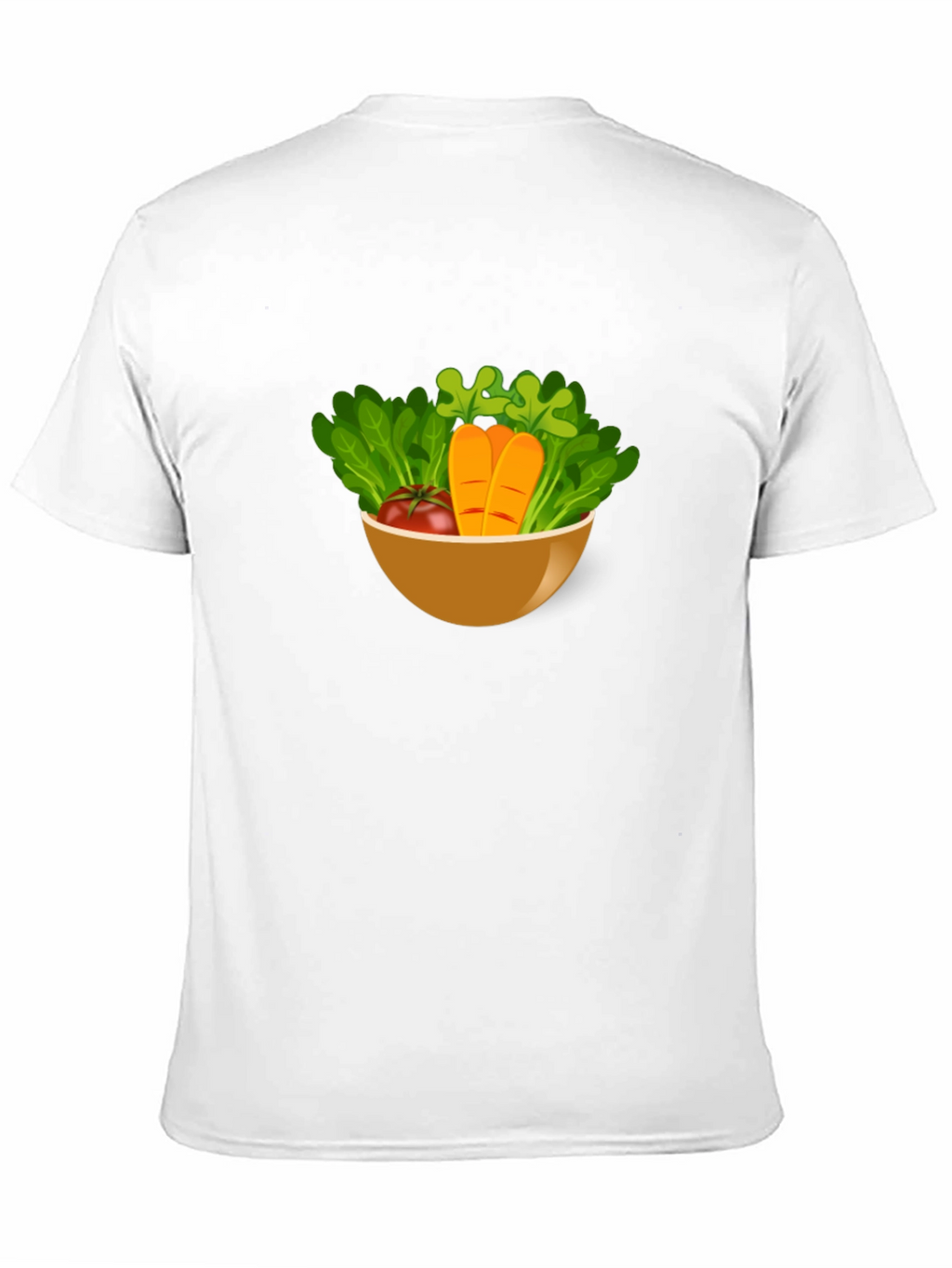 Salad Bowl Graphic Tee - Healthy Eating Shirt
